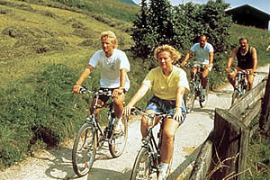 Mountainbiken und Radeln im Sommerurlaub - Ferienwohnung Bachmaier in Krimml, Zillertal Arena