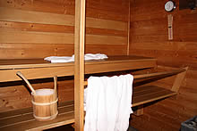 Sauna im Ferienhaus in Krimml - Zillertal Arena